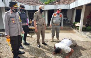 Hari ke Sebelas, Satgas Covid-19 Tanggamus Operasi Yustisi di Perbatasan Gisting