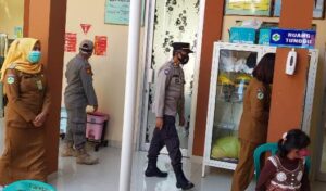 Satgas Covid Tanggamus Operasi Yustisi di Sejumlah Kantor Pemerintah Kota Agung Timur