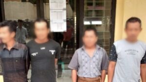 Empat Warga Ditangkap Polsek Semaka Terkait Judi Togel