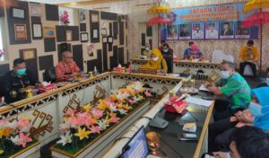 Bupati dan Jajaran Ikuti Rakor Pencegahan Korupsi Terintegrasi dengan KPK