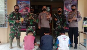 Bandar Negeri Semoung Marak Pungli, Tim Gabungan Polsek Wonosobo dan Koramil Amankan Tiga Pelaku