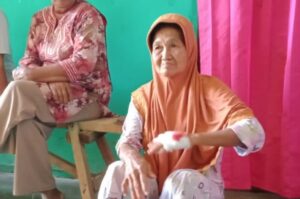 Polsek Semaka Identifikasi Seorang Nenek Diterkam Buaya