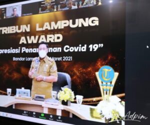 Gubernur Lampung Raih Penghargaan Indonesia’s Best Pandemic Handling 2021