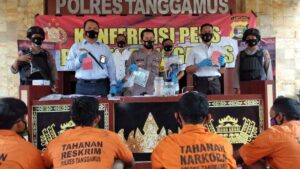 Operasi Cempaka 2021, Polres Tanggamus Ungkap 22 Perkara dengan 44 Orang Pelaku