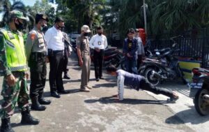 Gelar Operasi Yustisi di Simpang Rumin Bupati, Satgas Covid Tanggamus Tindak 34 Pelanggar