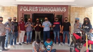 Dua Pencuri Motor di Ulu Belu Berhasil Ditangkap Tekab 308 Polres Tanggamus