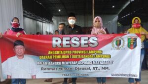 Reses, Anggota DPRD Lampng Dapil Bandarlampng Sambangi Sukabumi