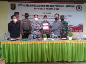 Ketua DPRD Lampung Sosialisasikan Perda AKB di Kalirejo