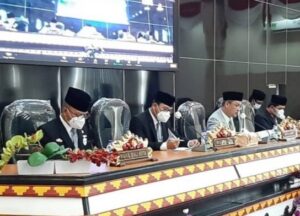 DPRD Metro Gelar Sidang Paripurna LKPJ, Walikota: Tahun 2020 Merupakan Tahun yang Berat