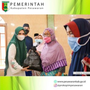 Safari Ramadhan Perdana, Bupati Pesawaran dan BAZNAS Sambangi 2 Kecamatan