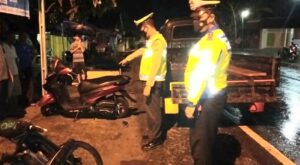 Tabrakan Dua Sepeda Motor di Kota Agung, Satu Orang Meninggal