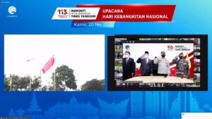 ASN Pemprov Lampung Ikuti Upacara Hari Kebangkitan Nasional ke 113