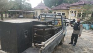 Langgar Kesepakatan,  Polsek  Pugung Sigap Bubarkan Resepsi Disertai Orgen Tunggal