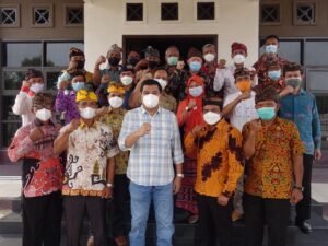 Bupati Lampung Tengah Terima Audiensi PHDI Lamteng