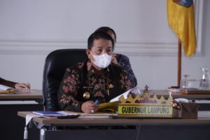Arinal Djunaidi Ikuti Rakornas Pengawasan Intern Pemerintah Tahun 2021