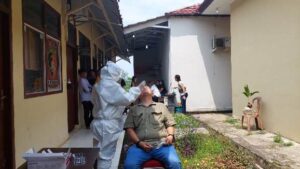 23 Warga yang Diamankan di Orgen Tunggal Semaka Diswab Antigen dan Test Urine