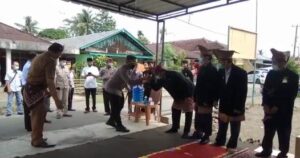 Kapolres Tanggamus Anjau Silau ke Raja Kerajaan Adat Skala Brak