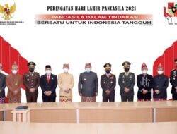 Peringati Hari Lahir Pancasila, Gubernur Lampung Ikuti Upacara Virtual