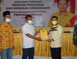 Sosialisasikan Ideologi Pancasila, Ali Imron Sambangi Warga Lampung Timur