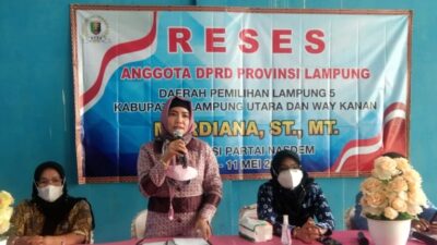 Serap Aspirasi, Mardiana ke Desa Bindu Lampung Utara