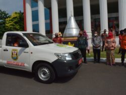 Pemkot Bandar Lampung Serahkan Kendaraan Operasional pada Basarnas Lampung