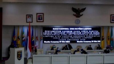 DPRD Lampung Gelar Rapat Paripurna