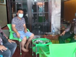 Ungkapan Belasungkawa, Ketua LPM Kecamatan Panjang Melayat Warga Yang Meninggal Dunia