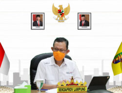 Pemprov Lampung ikuti  Rapat Koordinasi Evaluasi PPKM