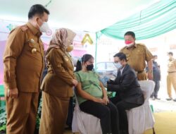 Gubernur Lampung Buka Pencanangan Vaksin Covid-19 untuk Ibu Hamil
