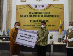 Ajibbbb! Menko Perekonomian Apresiasi Penangan Covid-19 di Provinsi Lampung