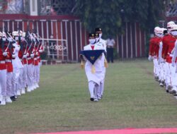 Lewat Daring, Gubernur Lampung Ikuti Upacara Penurunan Bendera HUT Kemerdekaan Ke-76 RI