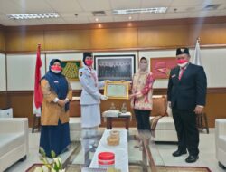 Anggota IV BPK RI Sambut Aurel Febrina, Paskibraka Asal Lampung