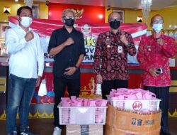 Hipmi Tanggamus Bergerak, Salurkan Bantuan 100 Paket Isoman Covid