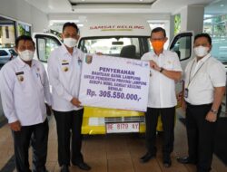 Bank Lampung “Bantu” Pemprov Lampung 1 Mobil Samling