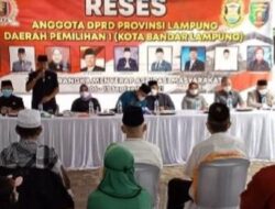 7 Anggota DPRD Lampung Reses Bareng di Tanjung Karang Barat