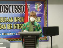 Kadiskominfotik Lampung Buka FGD Komisi Informasi Lampung tentang UU KIP
