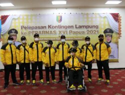 Fahrizal Lepas Kontingen Peparnas XVII Papua 2021