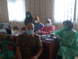 Awasi Pelaksanaan Vaksinasi, Inspektorat Pesawaran Turun Lapangan