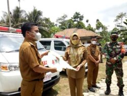 Bupati Tanggamus Road show di Dua Kecamatan, Beri Bantuan Bedah Rumah dan Empat Ambulans