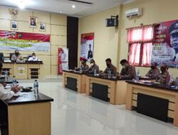 Polres Tanggamus dan Stakeholder Gelar Rakor Percepatan Vaksin Kabupaten Tanggamus