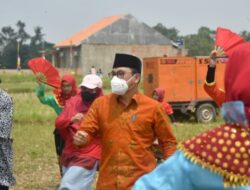 Dukung Pelestarian Seni Budaya, Walikota Metro Sambangi Kegiatan Seni Alam Terbuka