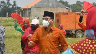 Dukung Pelestarian Seni Budaya, Walikota Metro Sambangi Kegiatan Seni Alam Terbuka