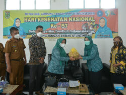 Alhamdulillah, Ketua TP PKK Lamteng Terima Bantua 241 Kg Telor