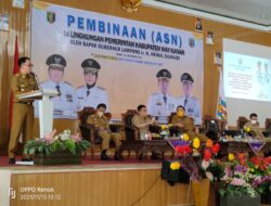 Arinal Lakukan Pembinaan ASN di Way Kanan