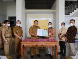 Untuk Penyertaan Modal, Gubernur Lampung Serahkan Ex Gedung Bukopin ke Bank Lampung