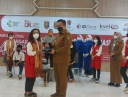 HUT Pasar Modal Indonesia, Pemkab Pesawaran Dapat 1 Mobil Ambulance dan 1000 Dosis Vaksin Sinovac