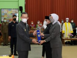 Sekda Lampung Lantik 97 Kepala Sekolah