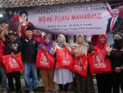 Peduli Konstituen, Mukhlis Basri Bagikan 2.287 Paket Bantuan Beras Mbak Puan