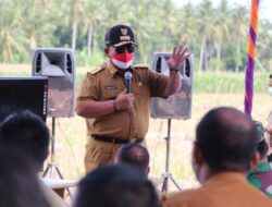 Arinal Tinjau Lahan Pembangunan Kawasan Industri Way Pisang