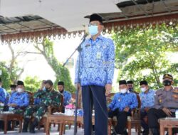 Wabup Pesisir Barat jadi Inspektur Upacara, Ini Amanatnya untuk Para ASN